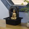 Wasserspender - "Zen Dao" mit Wasservorhang (mit LED-Beleuchtung) - Zen'Light