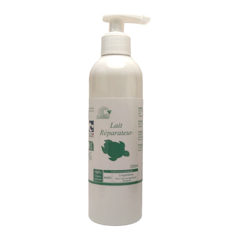 Lait hydratant BIO pour toute la famille (dès la naissance), avec seul. 3 ingrédients - 250mL - Solibio