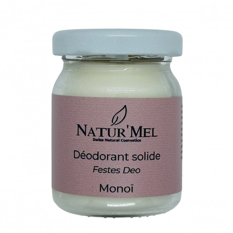 Monoï deodorante solido biologico - 50ml - Natur'Mel Cosm'Ethique
