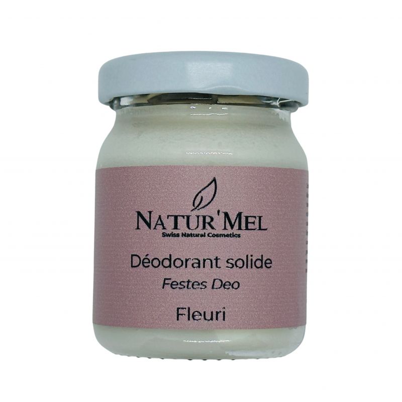 Deodorante solido svizzero biologico, Il Fiorito - 50ml - Natur'Mel Cosm'Ethique