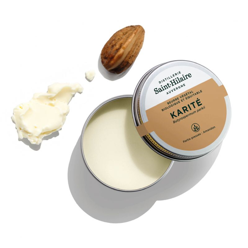 Beurre de karité, Pur & 100% Bio - 100ml - De Saint-Hilaire