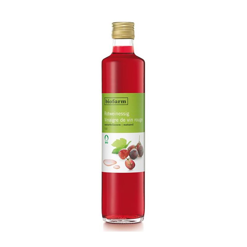 Aceto di vino rosso biologico - 500ml - Biofarm