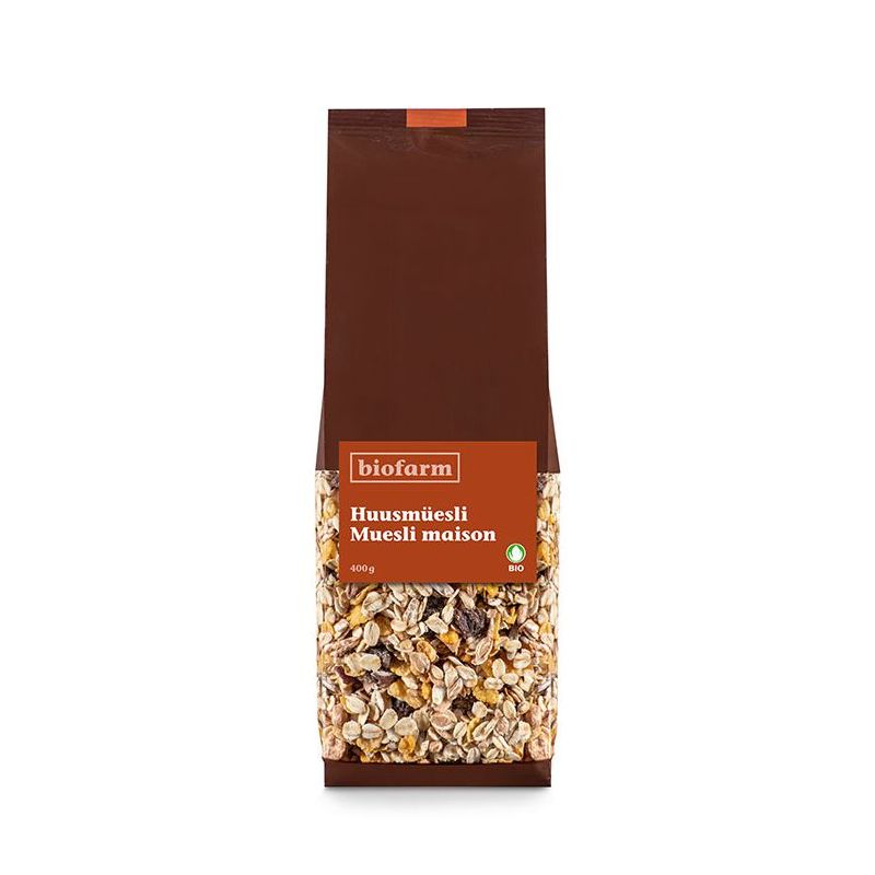 Hausgemachtes Müsli BIO (Schweiz) - 400g - Biofarm