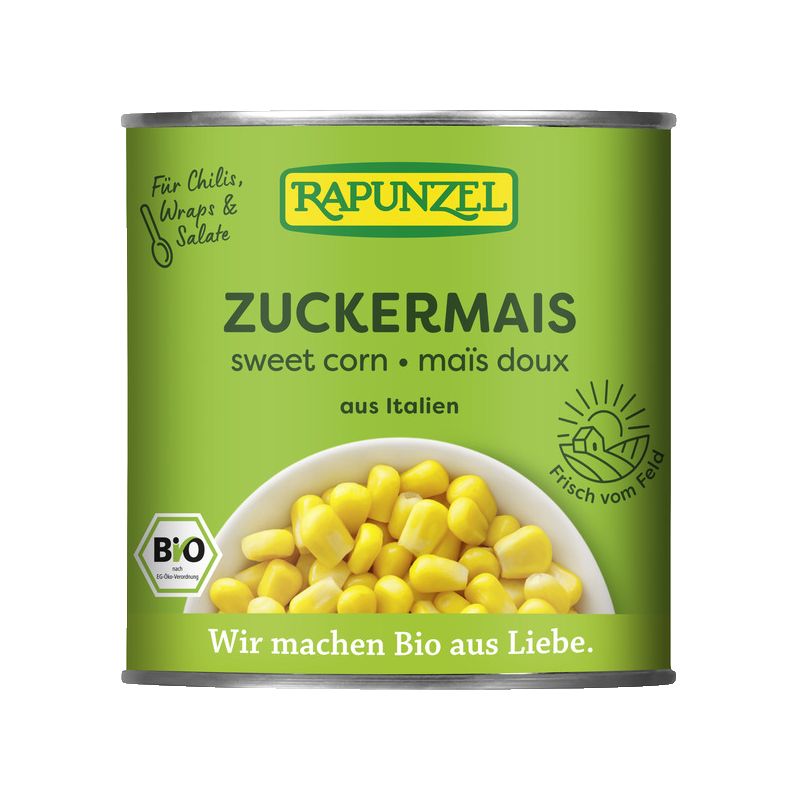 BIO Süßmais in der Dose (Italien) - 160g - - Rapunzel