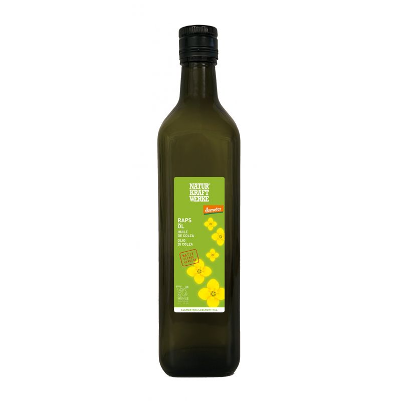 Natives Rapsöl (Demeter, Schweiz) - 500ml - NaturKraftWerke