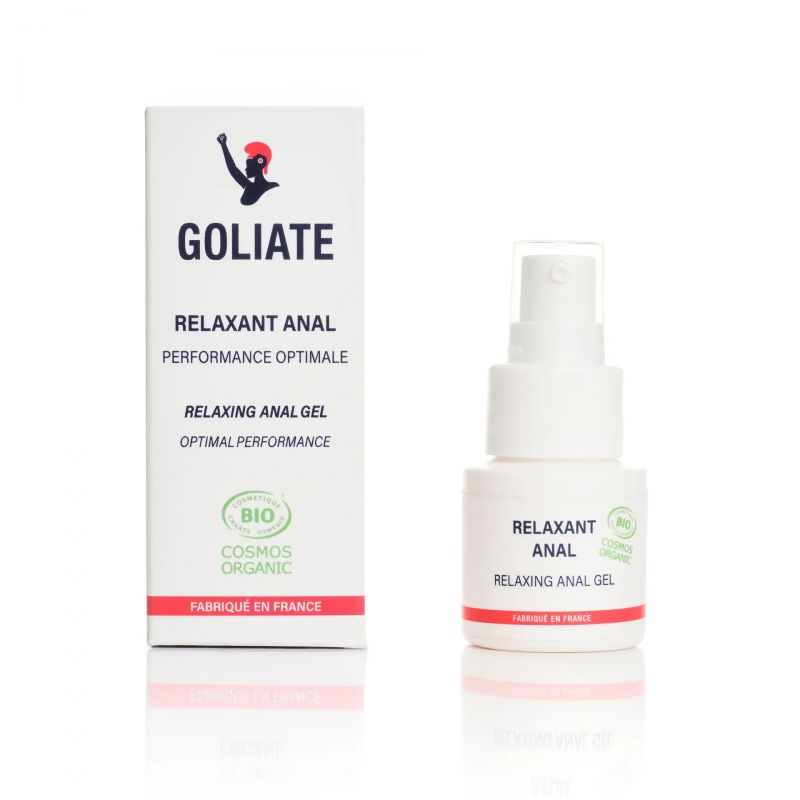 Gel relaxant anal, Décontraction et  lâcher-prise - Vegan, Naturel & BIO - 30ml - Goliate