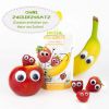 BIO-Quetschie Banane, Apfel, Erdbeere & Himbeere - 100g - Freche Freunde