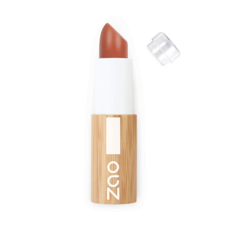 Colour & Repulp Balm, Feuchtigkeitsspendend und aufpolsternd, Nude orange - 100% natürlich, Bio & Vegan - N°486 - Zao