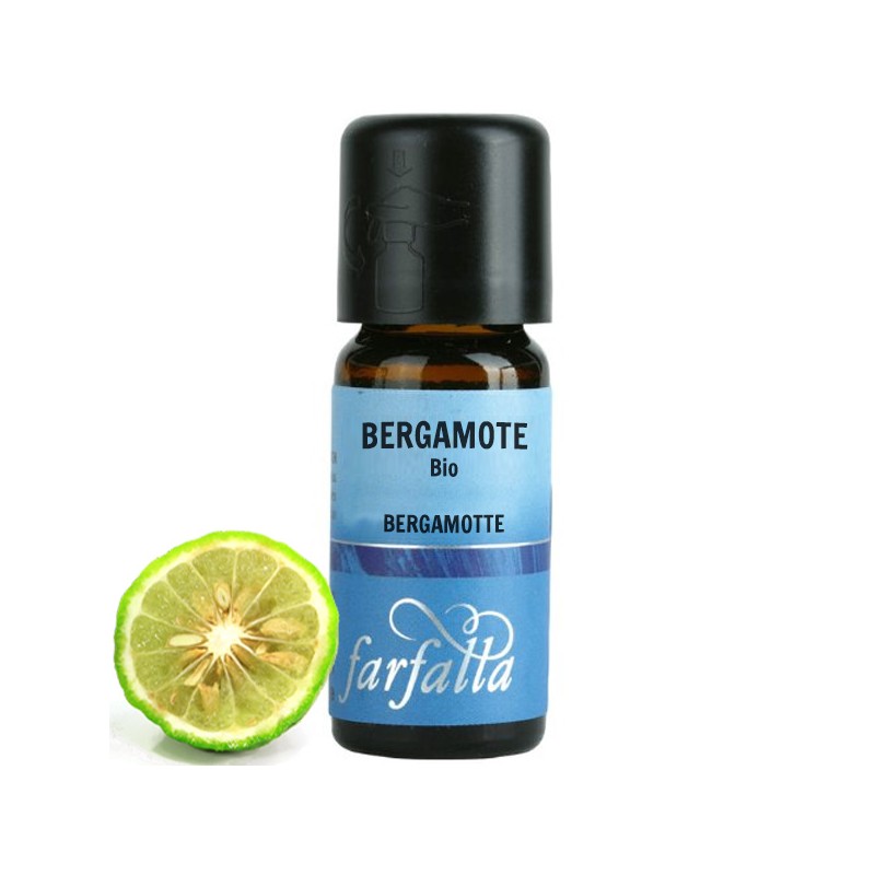 Huile essentielle (Ethérée) - Bergamote - 100% naturelle et pure -  10 ml - Farfalla