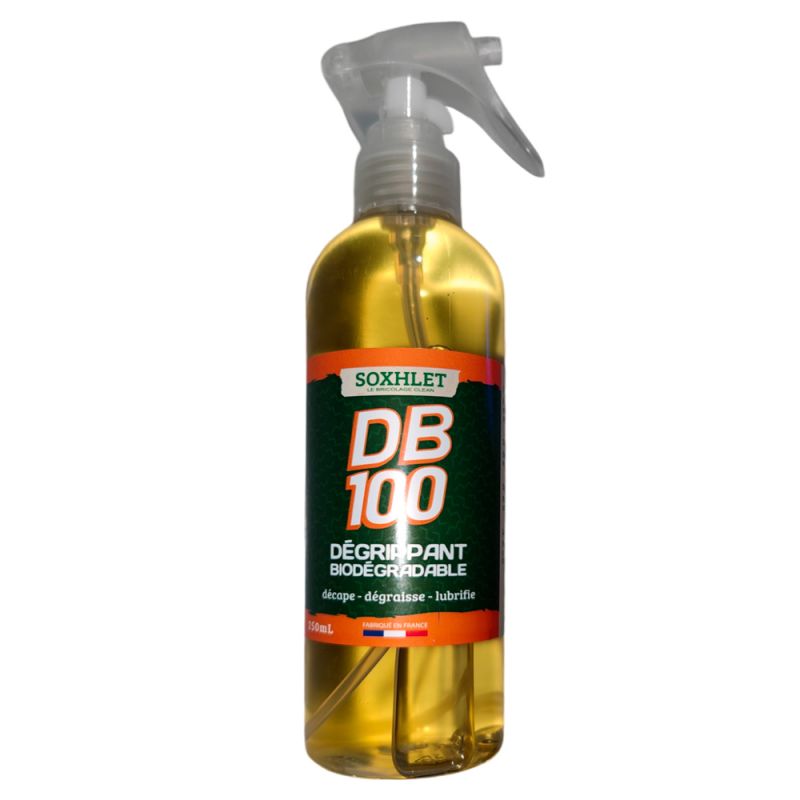 Dégrippant biodégradable BIO - Décape, Dégraisse & lubrifie - 250ml - Soxhlet