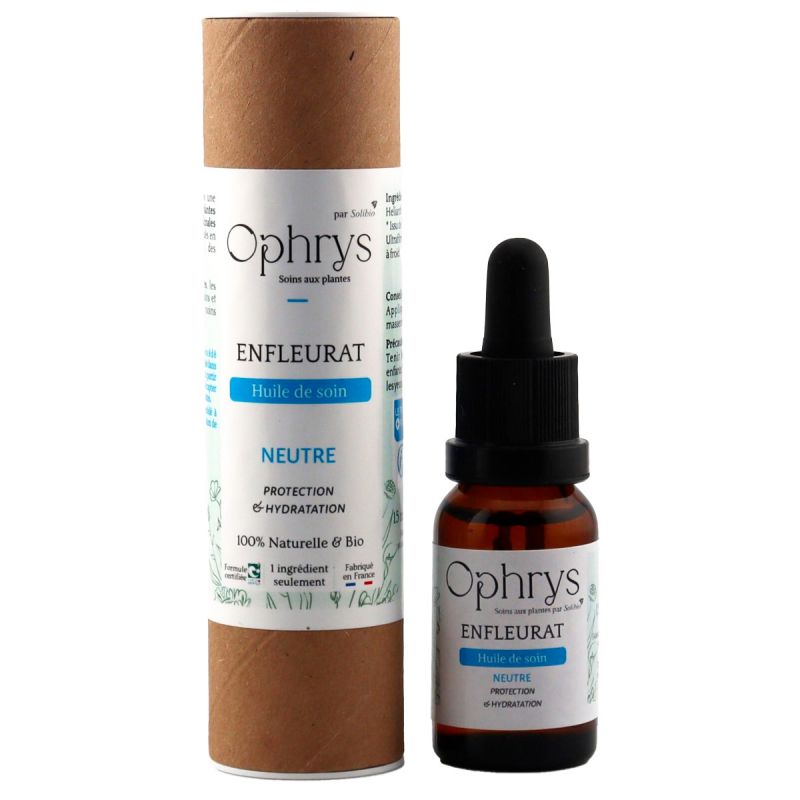 Bio-Enfleurat Neutral – Pflanzliche Pflege, Feuchtigkeitsspendend und Schützend für empfindliche Haut – 15ml – Ophrys