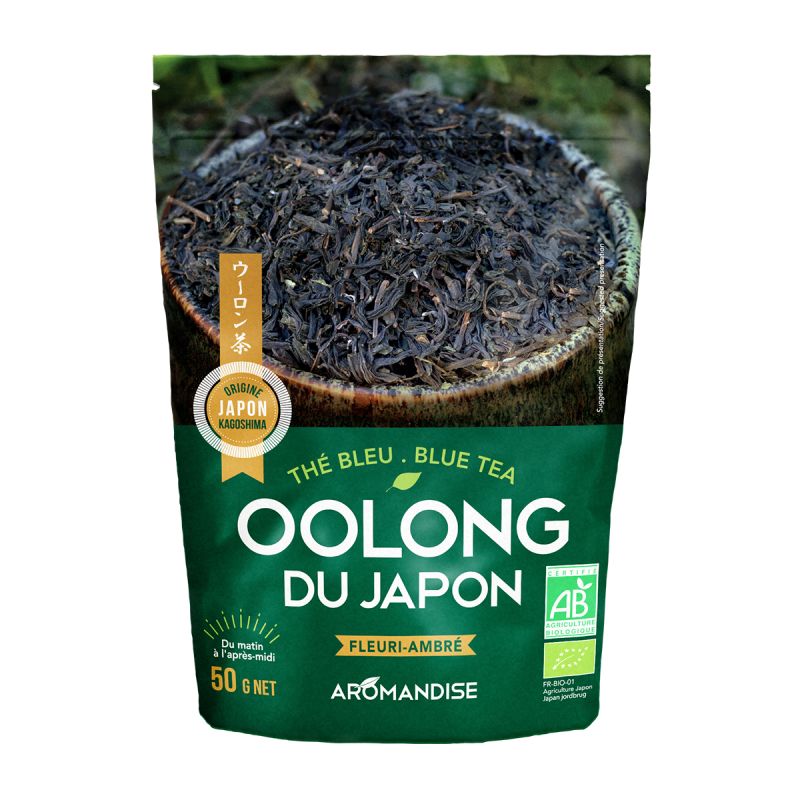 Thé bleu, Oolong du Japon - D'une rareté exceptionnelle - 50g - Aromandise