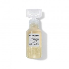 Lotion fraîcheur Bio et compresses, pour les yeux fatigués - 10 x 5 ml - Dr. Hauschka 
