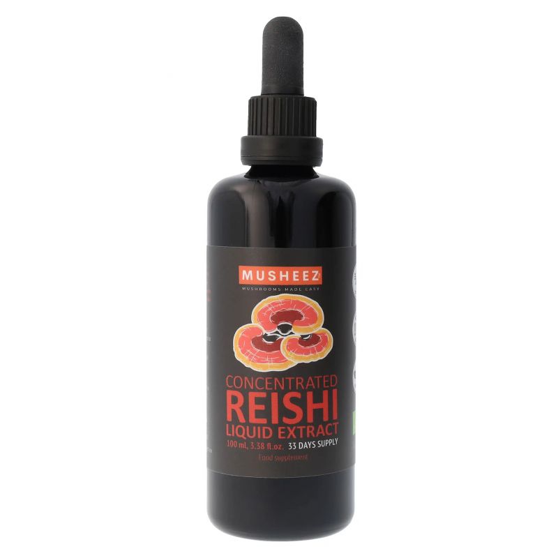 Reishi BIO, extrait liquide concentré de champignon vital - 100ml - NaturKraftWerke