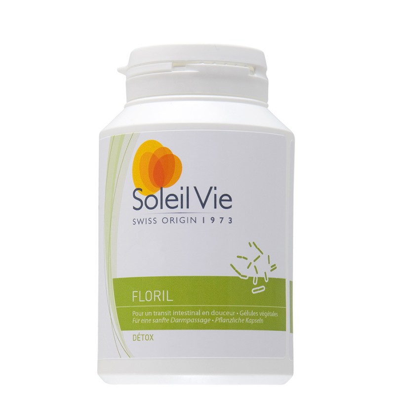 Floril, Transit intestinal - 60 gélules  - Soleil Vie