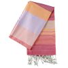 Fouta in cotone biologico, Collezione SUD, Azalea - 100x200cm - Karawan