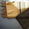 Fouta in cotone biologico, Collezione SAND, Cenere - 200x100 cm - Karawan