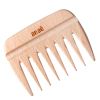 Handgefertigter Afro-Holzkamm mit breiten Zähnen – ca. 9 cm – Anaé