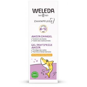 Gel dentifrice Junior (6 à 12 ans) avec fluore - 50ml - Weleda