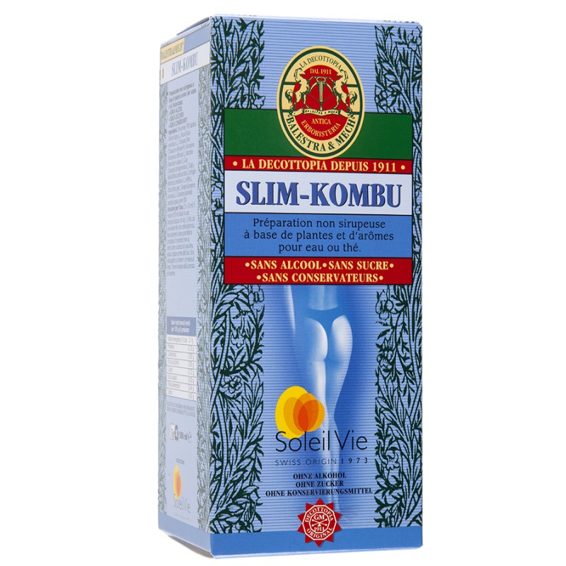 Slim Kombu 500ml - Soleil Vie