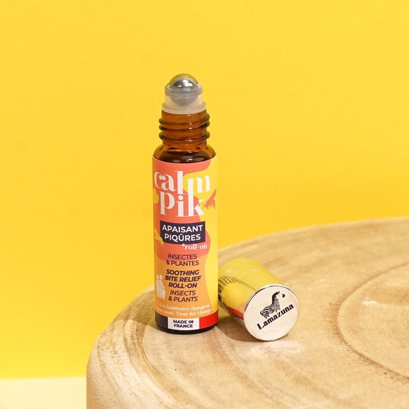 Calm Pik - Le Roll-on apaisant pour les piqûres de plantes et d'insectes - 9ml - Lamazuna
