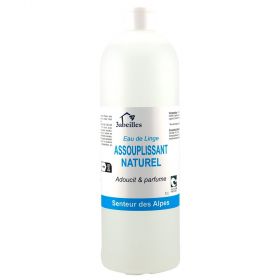 Assouplissant Naturel & BIO, Eau de linge - Senteur des Alpes - 1L - 3 Abeilles