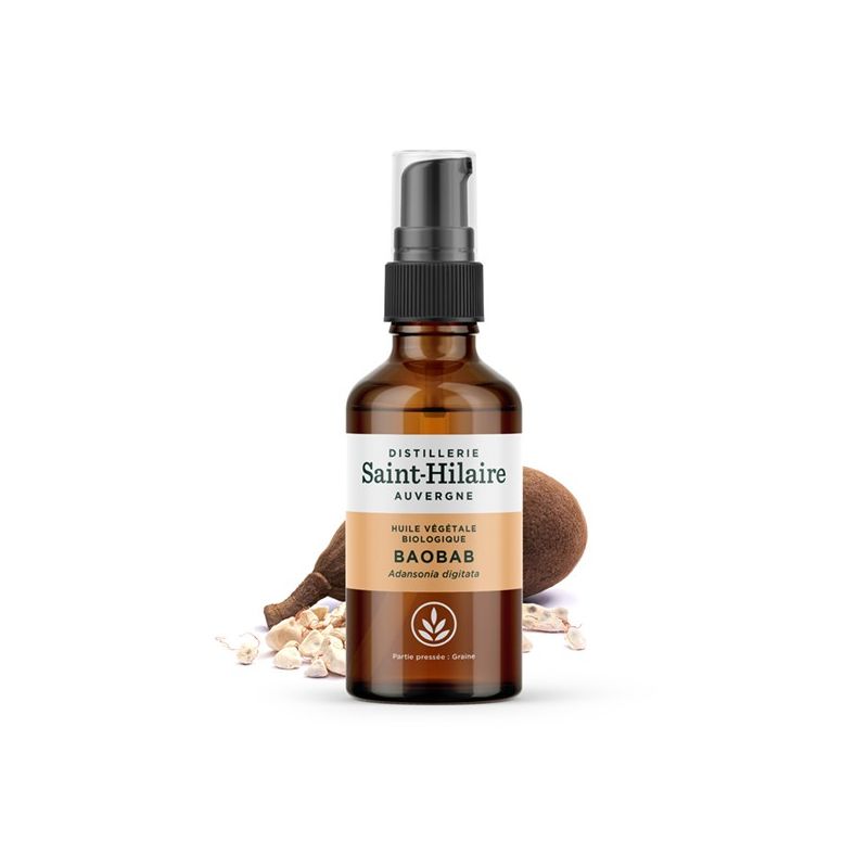 Huile végétale BIO de Baobab - 50ml - De Saint Hilaire