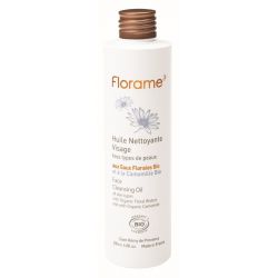 Huile nettoyante visage BIO à la camomille - 200 ml - Florame