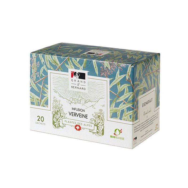 Tisane (Thé) à la Verveine - 20 sachets - Grand-St-Bernard