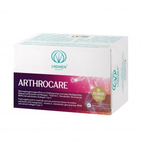 Arthrocare – Nahrungsergänzung zur Unterstützung der Gelenke – 90 Kapseln (1-Monatskur) – Lindaren