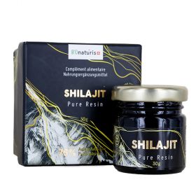 Reines Shilajit aus dem Himalaya – Natürliches Harz mit ≥75 % Fulvosäure – 30 g Dose – BIOnaturis