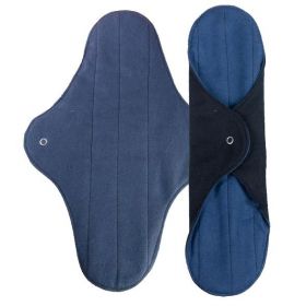 Wiederverwendbare Bio-Baumwoll-Binden, zweifarbig – 2 Stück, für starke Blutungen – Anaé