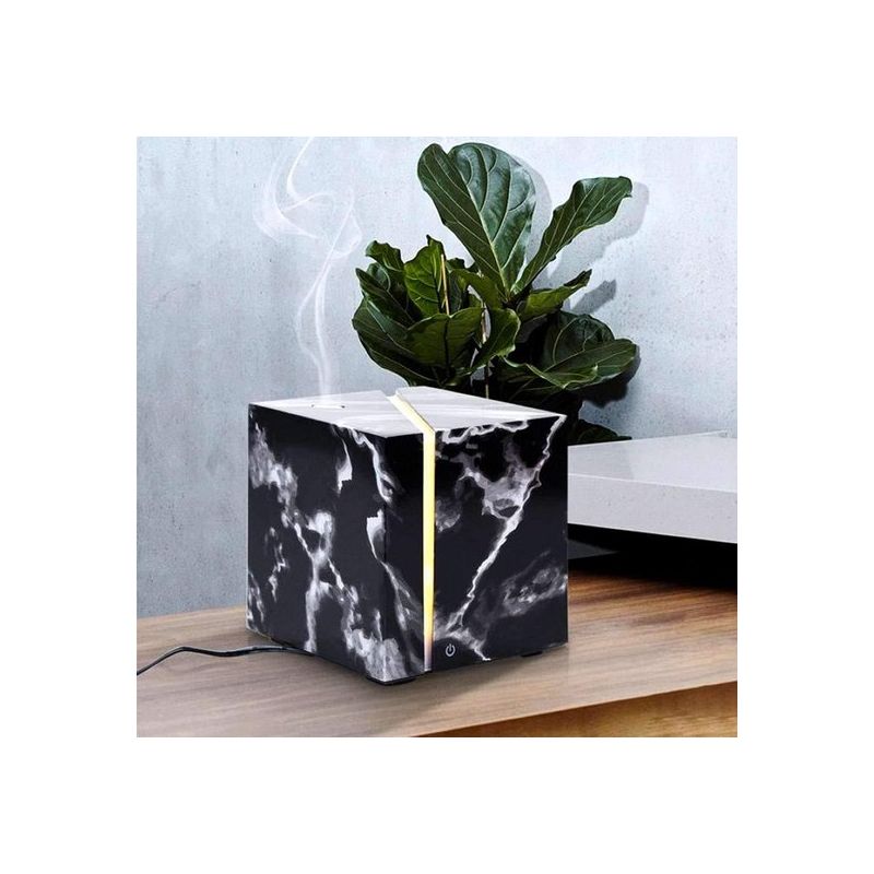 Diffusore di aromi a ultrasuoni – Black Marble – Swiss Eco Shop