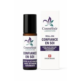 Roll-On mit ätherischen Ölen Selbstvertrauen - Für eine strahlende innere Stärke - 10 ml - Cosmélixir