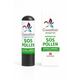 Aromastick (inhalateur) SOS Pollen - Respirez librement, vivez pleinement les saisons - 0.8ml - Cosmélixir