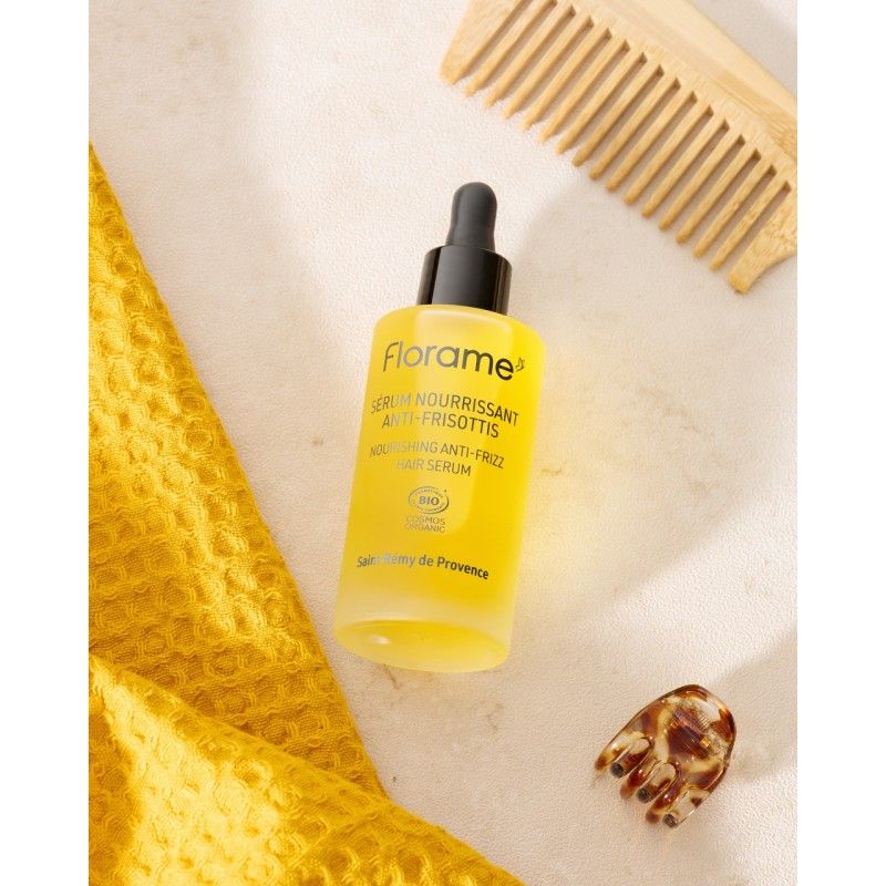 Bio-Nährendes Serum mit pflanzlichem Keratin & Ceramiden - 50 ml - Florame