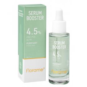 Siero Booster BIO allo Zinco PCA attivo (4,5 %) - Purificante e riequilibrante - 30 ml - Florame