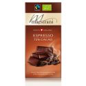 Cioccolato fondente con caffè, Espresso 72% cacao -Bio & Fairtrade - 80gr - Maestrani