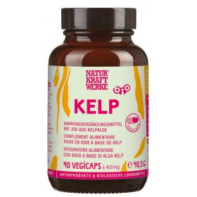 Bio-Kelp aus dem Nordatlantik - 90 Vegicaps à 450 mg - NaturKraftWerke
