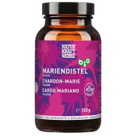 Cardo Mariano bio in polvere - 130 g - NaturKraftWerke
