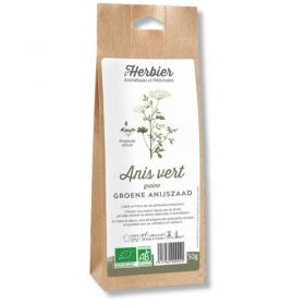 Bio Grüner Anis - Getrocknete Samen - L'Herbier de France (50g)