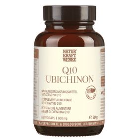 Q10 Ubichinon - 65 Vegicaps à 600 mg - NaturKraftWerke