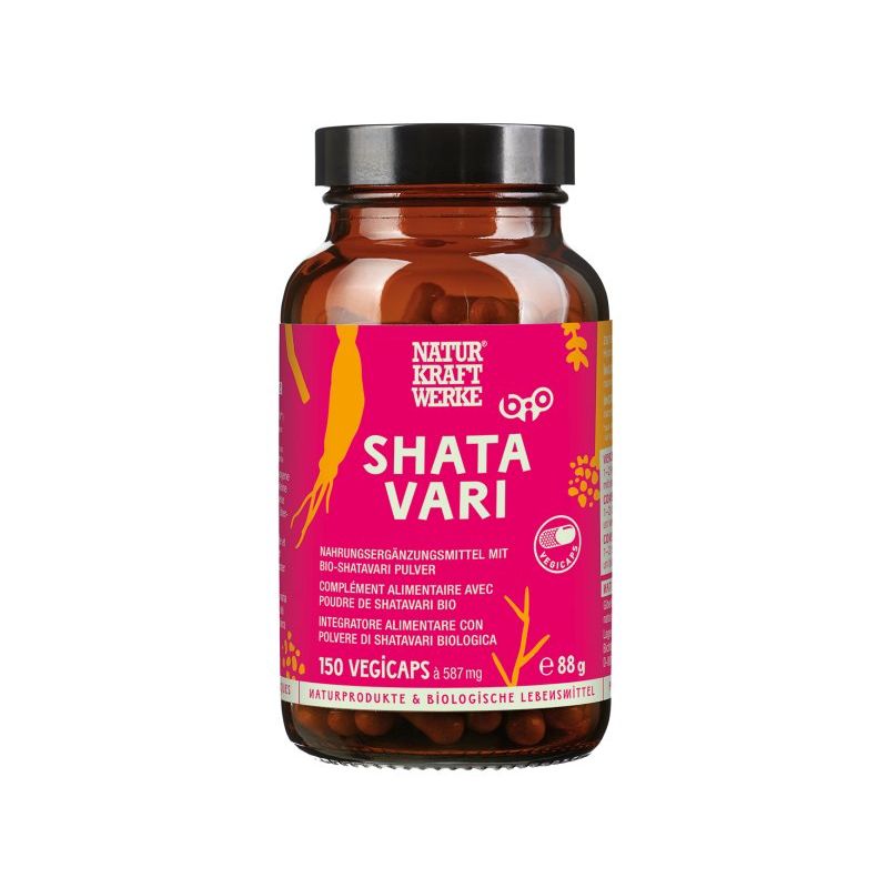 Shatavari - 150 Vegicaps à 587 mg BIO - NaturKraftWerke
