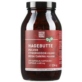 Hagebutte - 390 Vegicaps à 600 mg BIO - NaturKraftWerke