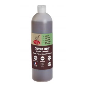 Schwarze Seife mit Bio-Olivenöl (konzentrierter Allzweckreiniger) - 1 Liter - La Droguerie Ecologique