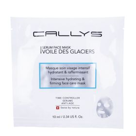 Voile des Glaciers - Masque cellulose hydratant & raffermissant - Callys - 10 ml