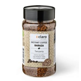 Baraza Café soluble BIO, Instantané lyophilisé - 100 g - Claro