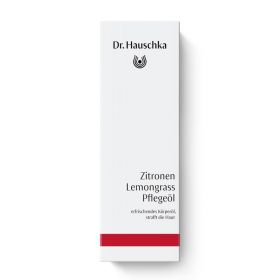 Dr. Hauschka Olio Corpo Limone Citronella - 75 ml - rassodante, vegan, certificato NATRUE, tutti i tipi di pelle