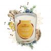 Bougie végétale à l’huile de cade, parfum Cuir ambré - 400g, env. 45h - Ambiance Cade