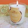 Bougie végétale à l’huile de cade, parfum Cuir ambré - 400g, env. 45h - Ambiance Cade